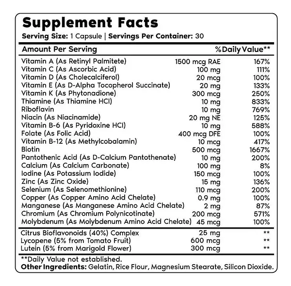 Salud y Equipamiento Médico - Multivitaminico Primal Harvest 2