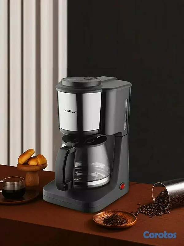 electrodomesticos - Cafetera de 6 tazas sokany  2