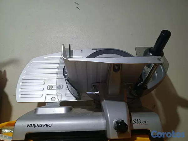 electrodomesticos - rebanadora de embutidos nueva de paquete  2