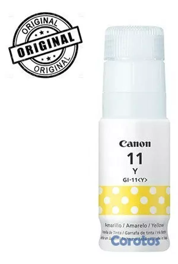 articulos de oficina - Tinta Canon 11 Amarillo 6