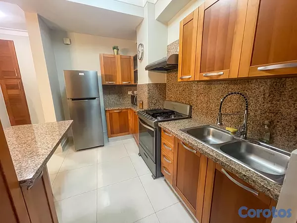 apartamentos - Alquiler  amueblado en la Julia Av Bolivar , Santo Domingo, Distrito Nacional  4