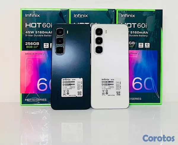 celulares y tabletas - * infinix hot 60i 8/256GB