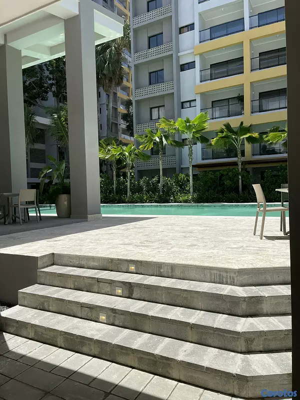 apartamentos - hermoso apartamento nuevo de una habitación en alquiler ubicado en gazcue  6