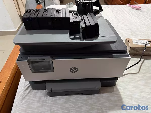 impresoras y scanners - Impresora HP OfficeJet Pro 9010 como nueva  5