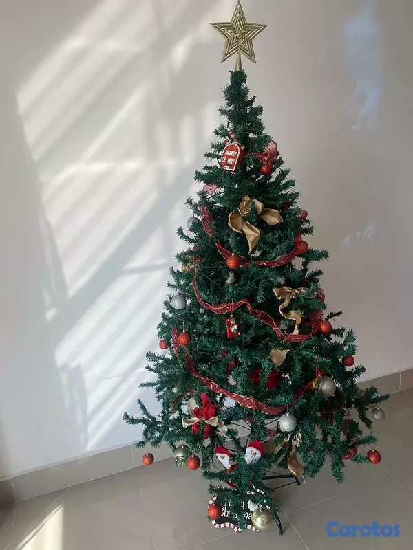 herramientas, jardines y exterior - 7 Ft Arbol de Navidad ! 4 Set de Luces ! Todo Ador 1