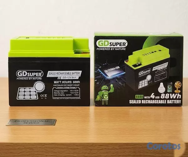 otros electronicos - Batería HNE-023 portátil con carga rápida y durade 1