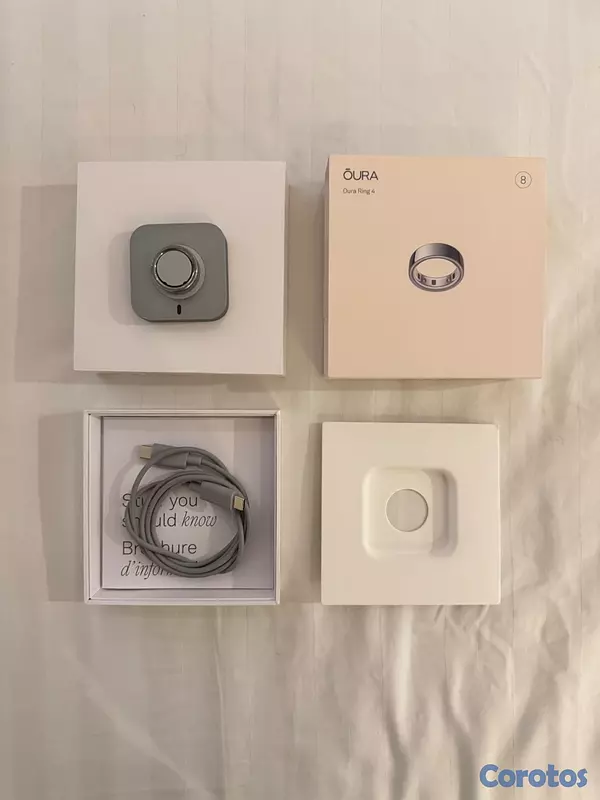 otros electronicos - Oura Ring Gen 4, Size 8 5