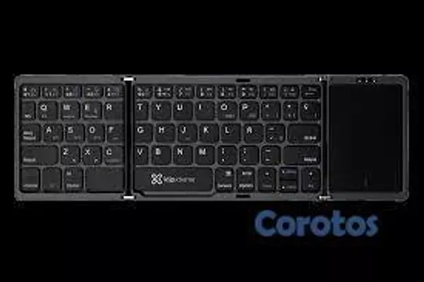 computadoras y laptops - Teclado inalámbrico plegable con panel táctil comp 2