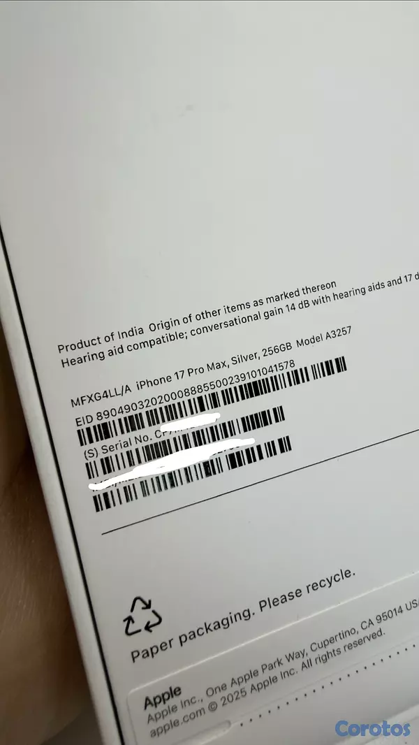 celulares y tabletas - iPhone 17 Pro Max 256GB 512GB 1TB & 2TB Nuevos Sellados  8