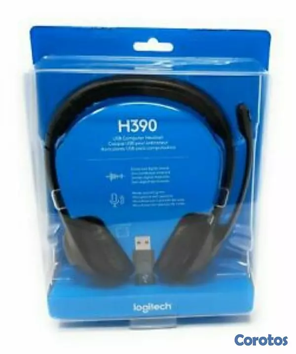 computadoras y laptops - AUDIFONO CON MICROFONO LOGITECH H390 PC INTERNET CLEAR CHAT CONFORT USB (981-000 3