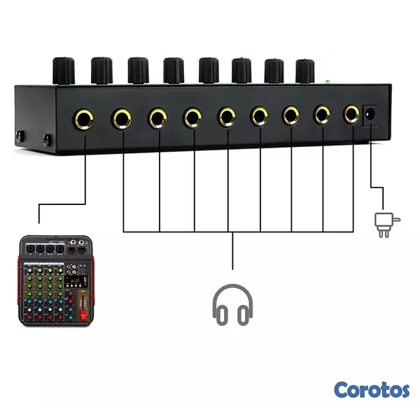 accesorios para electronica - Mini amplificador de auriculares HA-800 3