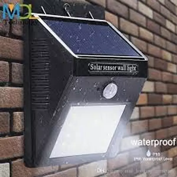 herramientas, jardines y exterior - Luz Solar LED para exteriores, lámpara recargable con Sensor de movimiento  3