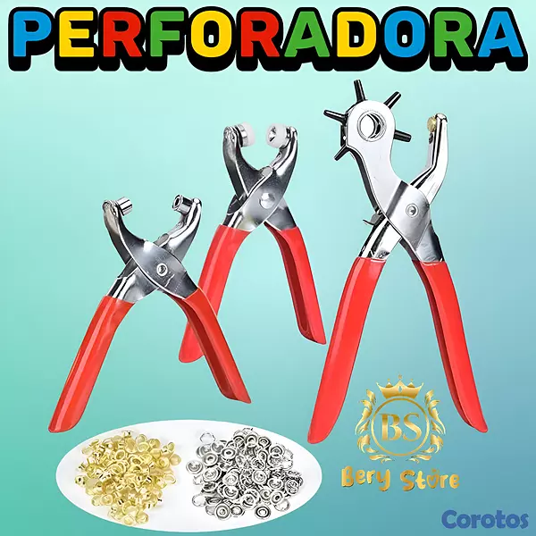 herramientas, jardines y exterior - 🎀 PERFORADORA DE CORREAS | PERFORADORA DE OJALES | PERFORADORA DE PIELES | 5