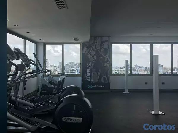 apartamentos - Apartamento Alquiler Piantini Amueblado UNA Habita 6