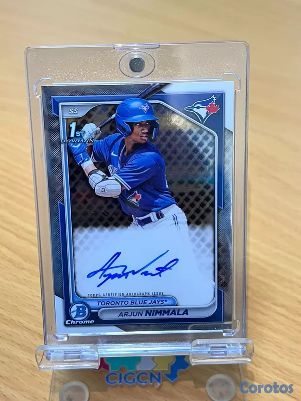 hobby y coleccion - 2024 Bowman - Chrome Prospect Autographs Arjun Nim