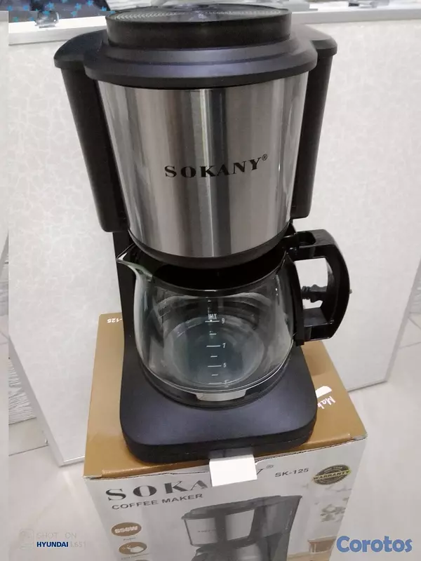 electrodomesticos - Cafetera Sokany SK-124 Elegante y Funcional 4