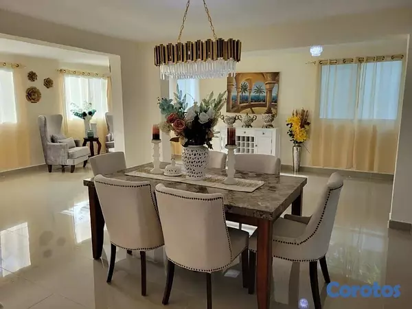 casas vacacionales y villas - Villa Amueblada en Juan Dolio  8