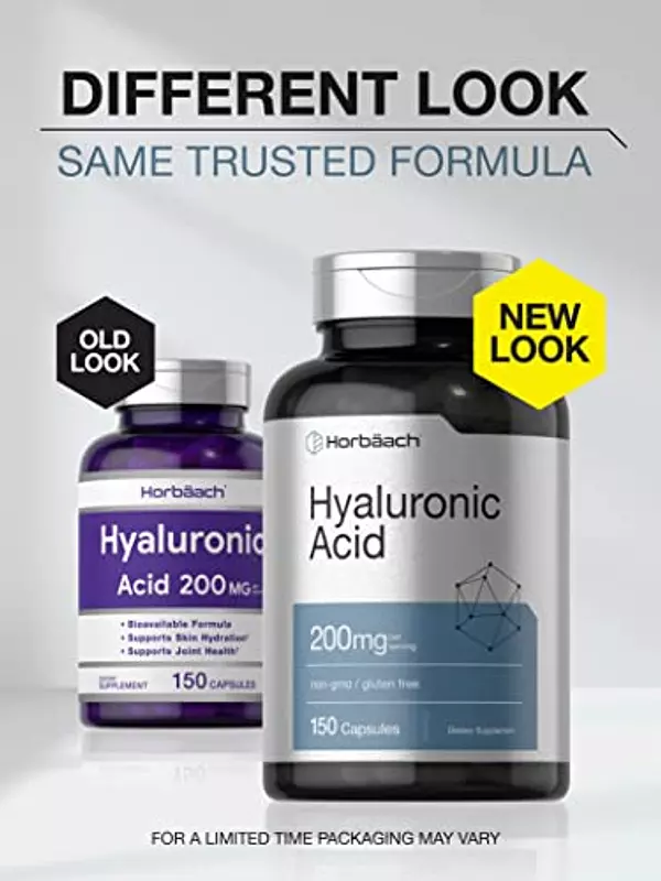 Salud y Equipamiento Médico - Acido Hialuronico 200 Mg 150 Cap Horbaach 3