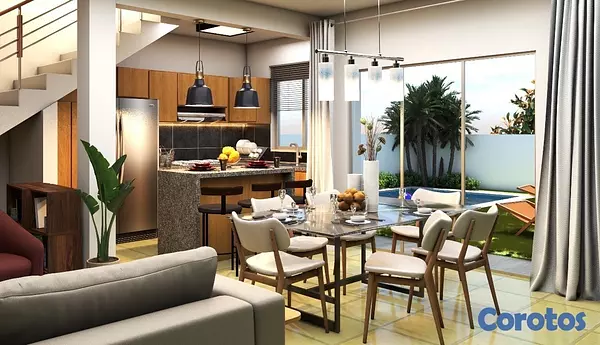casas - venta de casa con piscina en la avenida ecológica santo Domingo este  7