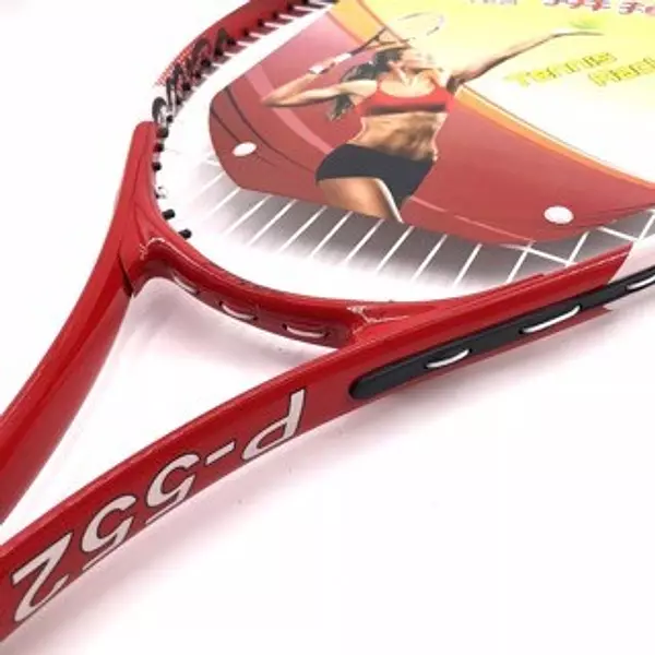 Artículos Deportivos - Raqueta De Tenis Pimbo Funda Aleacion En Aluminio De Calidad 2