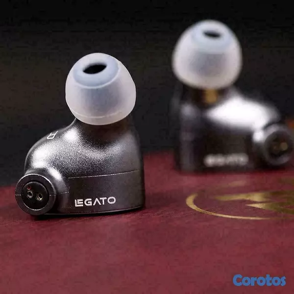 camaras y audio - 7Hz Legato audífono IEM 2 DD Basshead para amantes de los graves - cable 2 pines 7