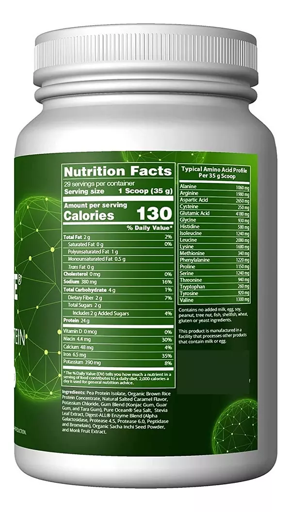 Salud y Equipamiento Médico - Proteina Vegana 1020g Caramelo - G A $33 - G A $347 2