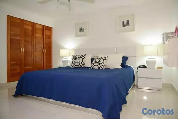 apartamentos - Alquilo apartamento amueblado en Piantini  4