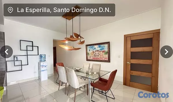 apartamentos - VENTA!! DE MODERNO APARTAMENTO EN TORRE FAMILIAR LA ESPERILLA
 2