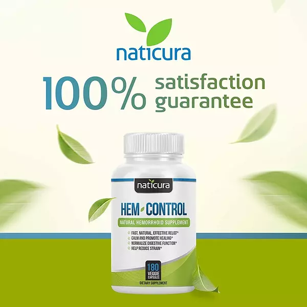 Salud y Equipamiento Médico - Hemorroides Suplemento Natural Naticura 180 Cap 6