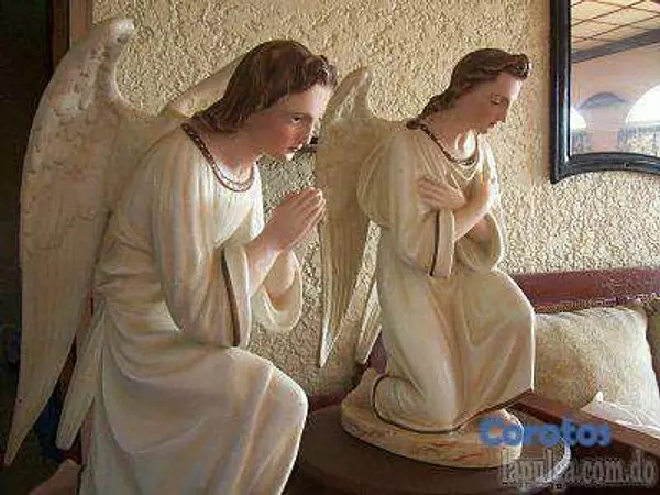 decoración y accesorios -  DOS ESTATUAS DE ÁNGELES 2
