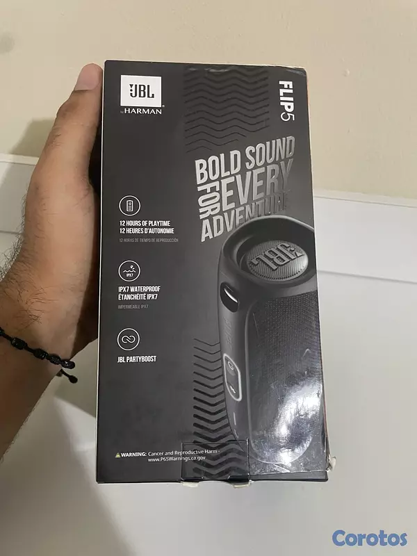 camaras y audio - Bocina Recargable JBL Flip 5 Original  2