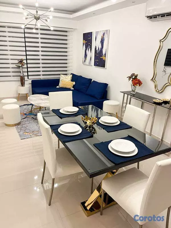 apartamentos - Apartamento en Alquiler Ubicado en el Millón de 1 Habitación. 3