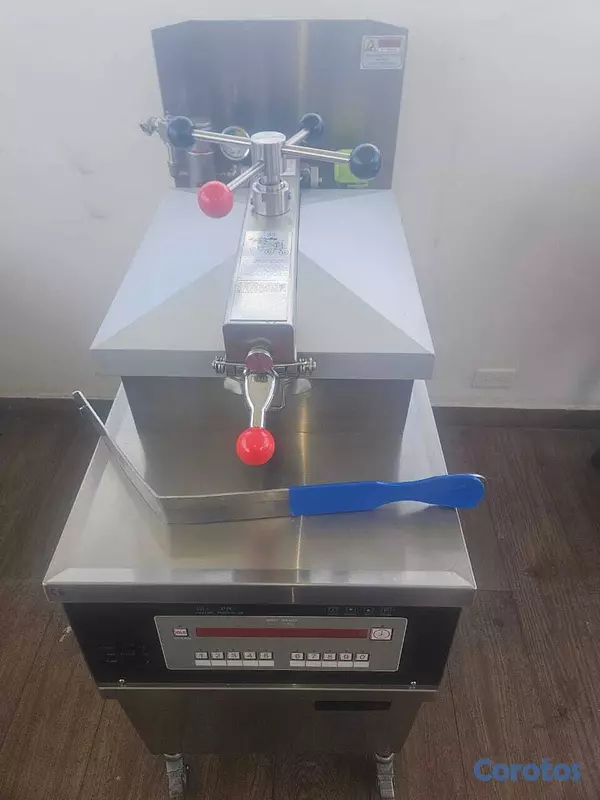 equipos profesionales - Freidora Industrial a Presión Digital para Pollo B 3
