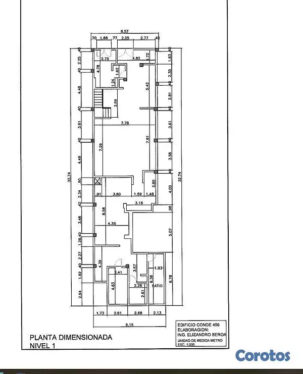 oficinas y locales comerciales - Local en el Conde Zona Colonial 456m2 Dos pisos  4