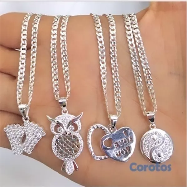joyas, relojes y accesorios - Cadena medalla modernas 1