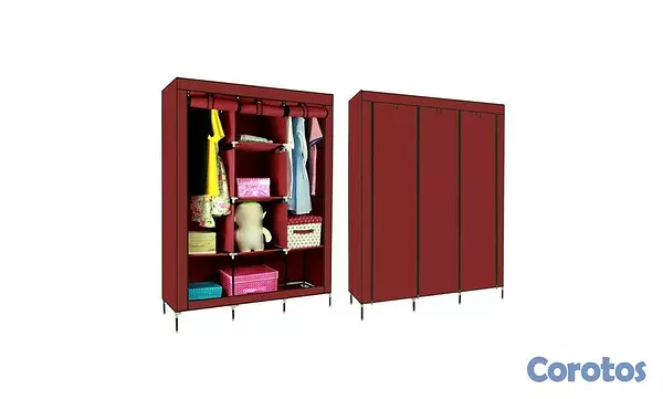 decoración y accesorios - Armarios de tela con barra de colgar ropa M-88130 2