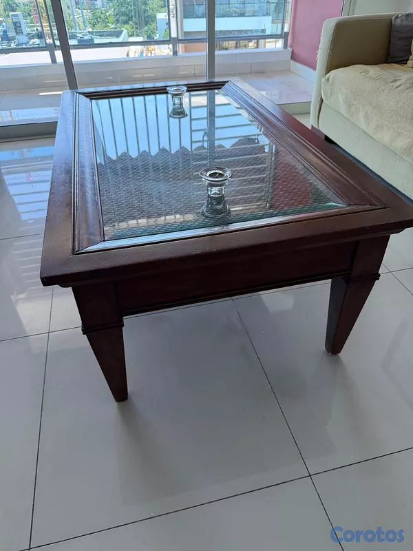 muebles y colchones - Mesa de centro de sala  2