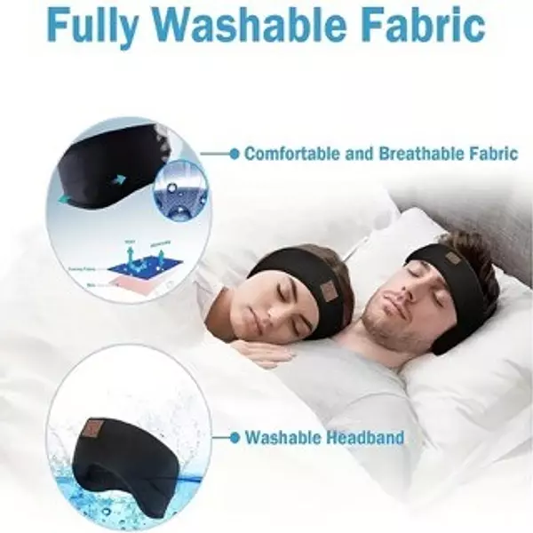 accesorios para electronica - Diadema Auriculares para dormir inalámbricos cintillo deportivo audifonos 6