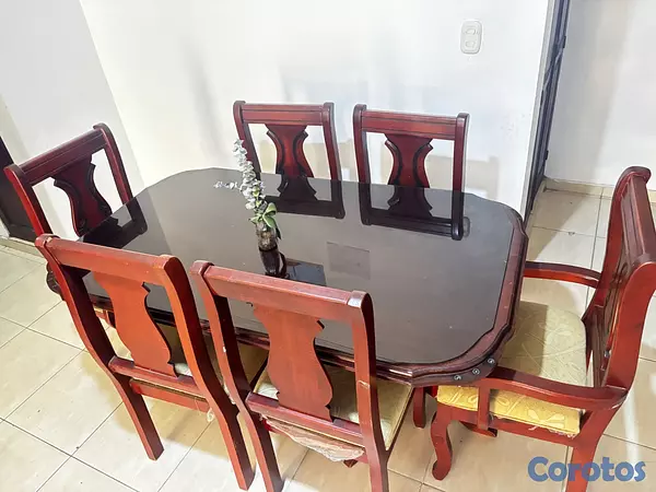 muebles y colchones - Comedor en pino tratado   3