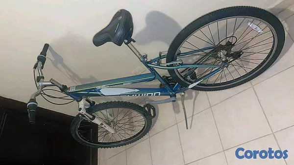 bicicletas y accesorios - bisicleta aro 26 usada como nueva  3
