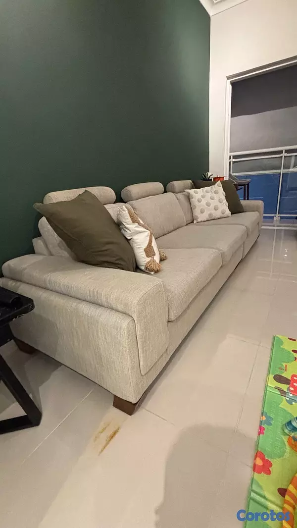 muebles y colchones - Mueble para sala con otoman  3