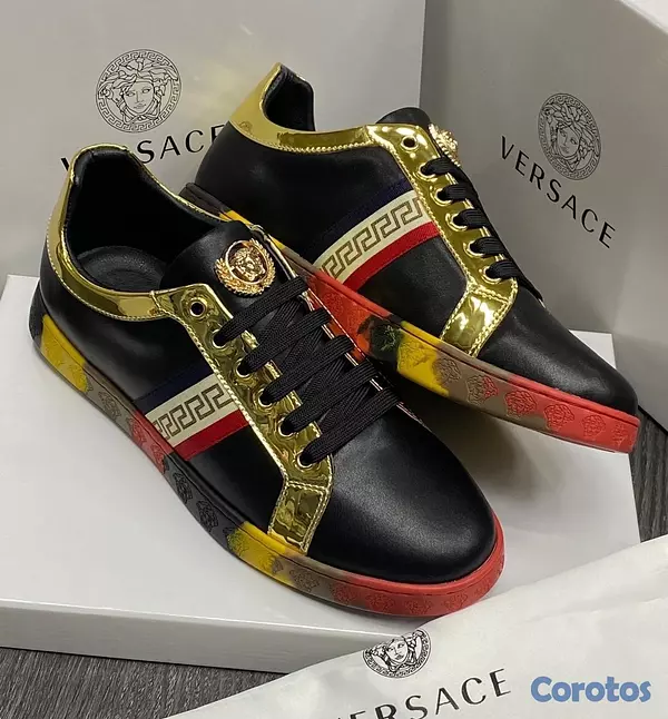 zapatos unisex - Tenis Sneaker Versace Last Minute Teni Sneakers Shoes Shoe 2025 💎 2