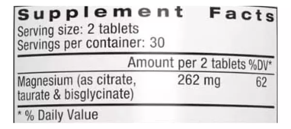Salud y Equipamiento Médico - Complejo De Magnesio 262mg Igen - 2