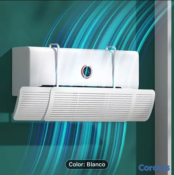 aires acondicionados y abanicos - deflector para aire acondicionado se utiliza hasta sin energía  2