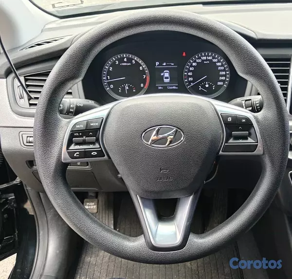 carros - HYUNDAI SONATA NEW RISE 2018 NEGRO GASOLINA 8