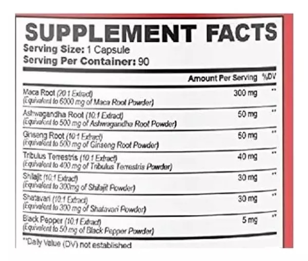 Salud y Equipamiento Médico - Maca Root 90 Capsulas - Agobi - Un - Unidad A $2066 2