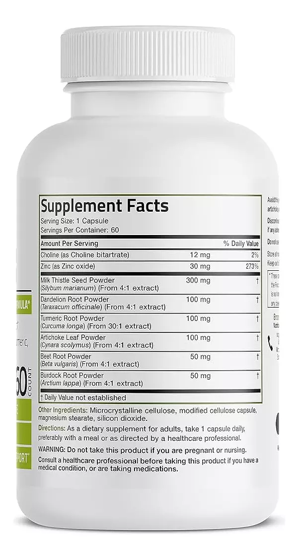 Salud y Equipamiento Médico - Bronson Liver Detox Advanced Detox & Cleansing Formula Apoya 2
