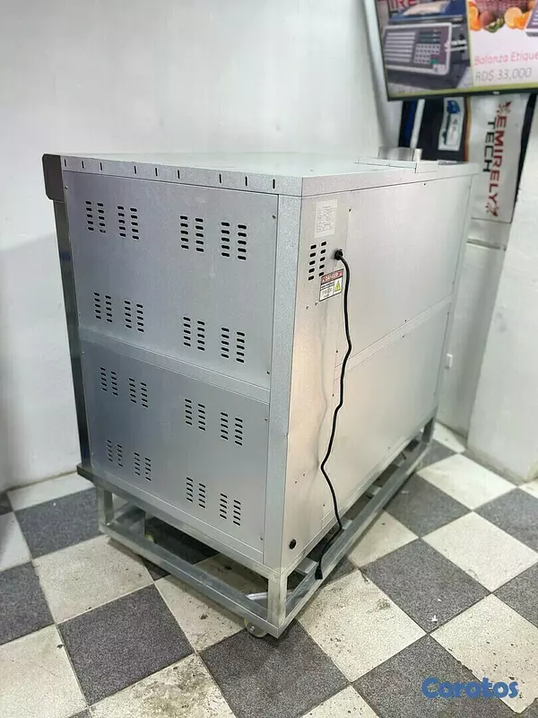 equipos profesionales - Horno cocina industrial de doble cabina para carnes pan pizza reposteria 5