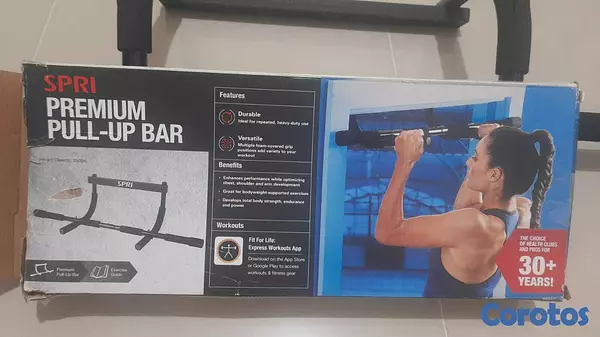 Artículos Deportivos - Barra de dominadas para puerta PREMIUM PULL-UP BAR 2