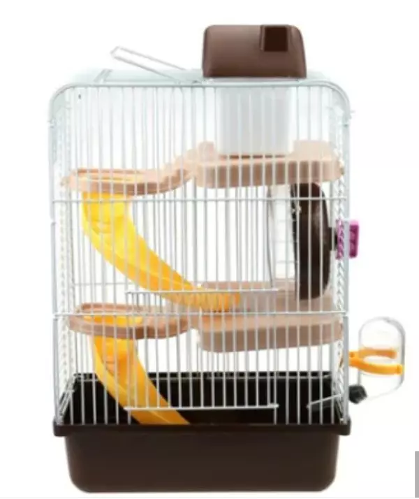 animales y mascotas - Hamster Cage Casa de mascotas pequeñas portátiles jaula 1